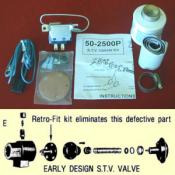 Suction throttling valve kit