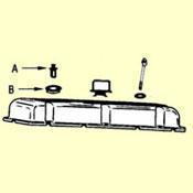 A. Pcv Valve And B. Pcv Valve Grommet