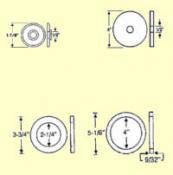 A-2. Rear Coil Spring Insulator Pad Set Of 2